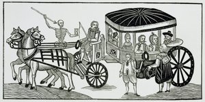 Londinesi che fuggono in campagna per evitare la peste, 1630